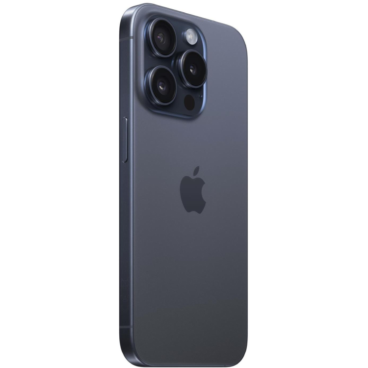 Refurbished Apple iPhone 15 Pro Blue Titanium 6.1" 256GB 5G Unlocked & SIM Free Smartphone