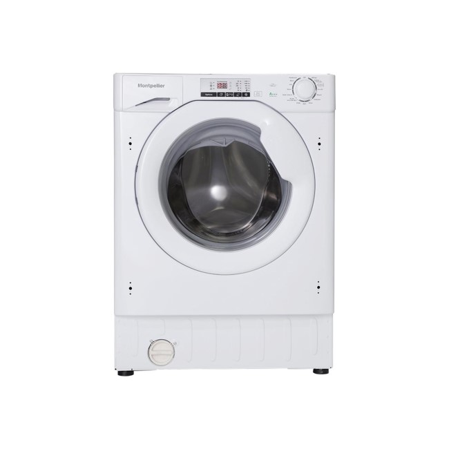 Refurbished Montpellier MWBI8014 Integrated 8KG 1400 Spin Washing Machine