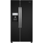 Refurbished Hisense RS696N4IB1 Freestanding 535 Litre 50/50 Frost Free Fridge Freezer Black