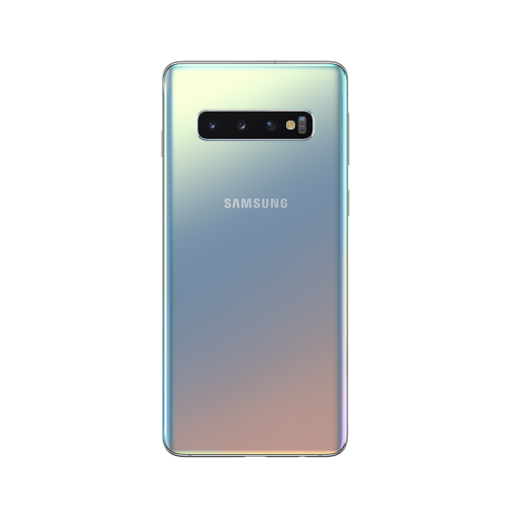 Grade B Samsung Galaxy S10 Prism Silver 6.1" 128GB 4G Unlocked & SIM Free