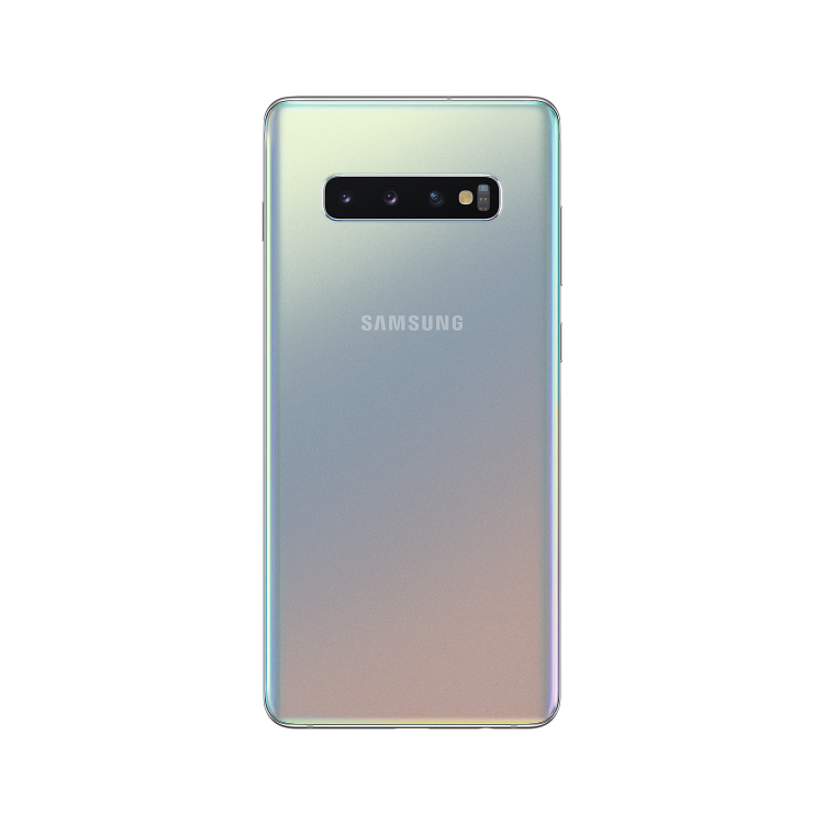 Grade A3 Samsung Galaxy S10 Plus Prism Silver 6.4" 128GB 4G Unlocked & SIM Free