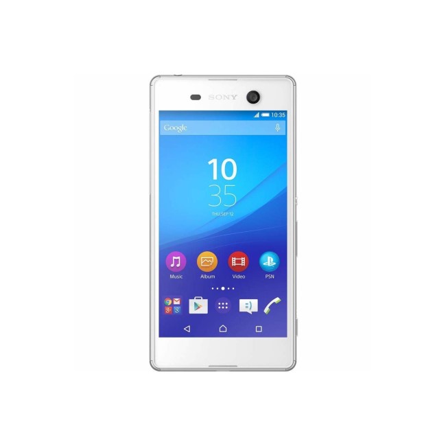 Grade A Sony Xperia M5 White 5" 16GB 4G Unlocked & SIM Free