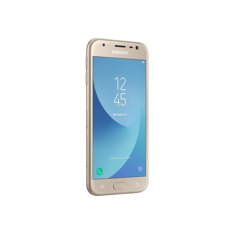 Grade B Samsung Galaxy J3 2017 Gold 5" 16GB 4G Unlocked & SIM Free