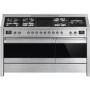 Smeg Opera 150cm Dual Fuel Range Cooker with Electric Griddle - Stainless Steel