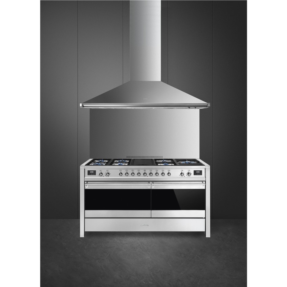 Smeg Opera 150cm Dual Fuel Range Cooker with Electric Griddle