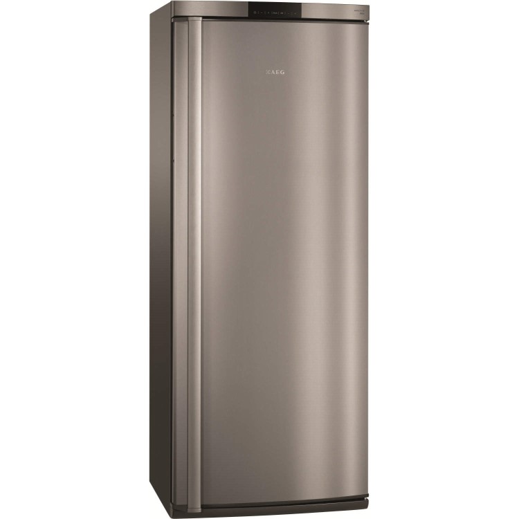 GRADE A3 - AEG A72010GNX0 1.54m Tall Freestanding Freezer - Silver With Anti-fingerprint Stainless Steel Door