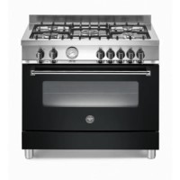 Bertazzoni A905MFENEE Master Series 90cm Dual Fuel Range Cooker - Matt Black
