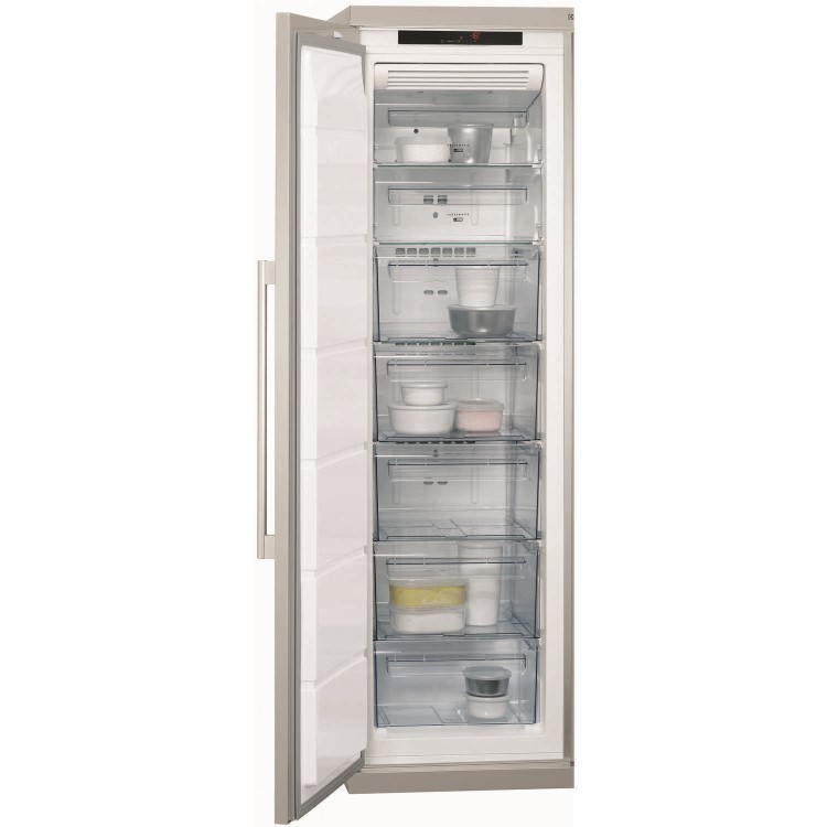 AEG A92200GNM0 Frost Free Freestanding Freezer - Stainless Steel