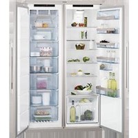 GRADE A2 - AEG A92200GNM1 Side by Side Fridge Freezer in Stainless Steel+Stainless Steel door with antifingerprint coating