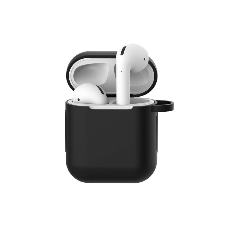Airpods Silicone Case for Airpods Gen 1 / 2 - Black