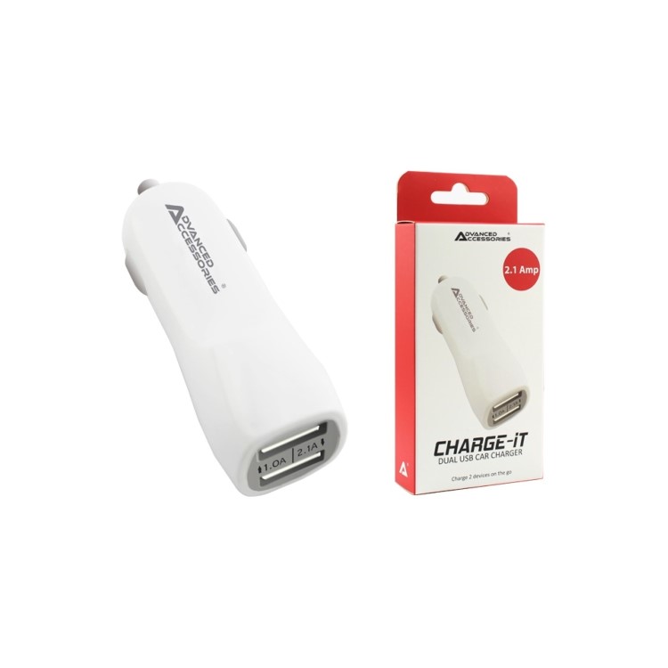 Advanced Accessories Essential Mains + Car Charger Bundle - Micro-USB