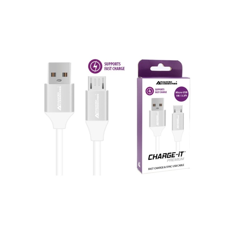 Advanced Accessories Essential Mains + Car Charger Bundle - Micro-USB