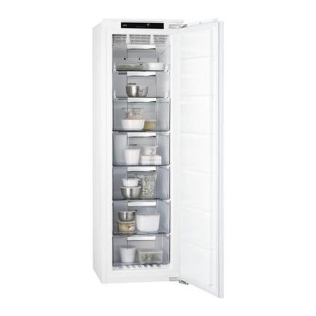 AEG ABB8181VNC 204 Litre Integrated In Column Freezer 177cmFrost Free 56cm Wide - White