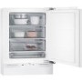 AEG ABE68221AF 60cm Wide Integrated Upright Under Counter Freezer - White