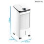 GRADE A3 - electriQ Slimline ECO Evaporative Air Cooler with built-in Air Purifier and Humidifier - AC100R