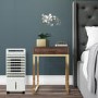Refurbished electriQ Slimline 6L ECO Air Cooler with Built-In Air Purifier and Humidifier - 2 Free Ice Packs