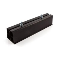 ACBFS450PB  Floor Stand Base Set in black for Air Conditioner Unit / Heat Pump up to 140 kg PVC 450mm length
