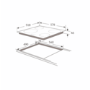 Amica 60cm 4 Zone Ceramic Hob with Twin Dual Zones