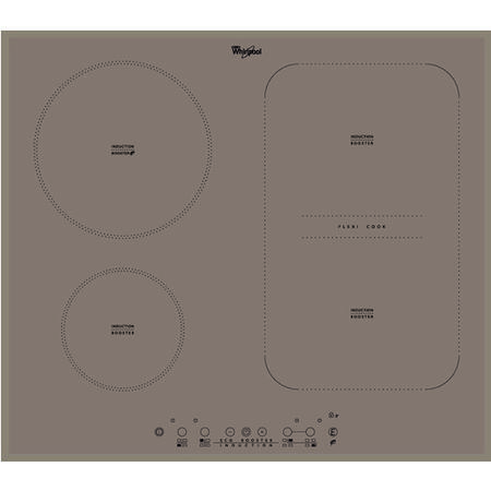 Whirlpool ACM808BA/S 4 zones 3 sizes Built-In Induction Electric Hobs - White