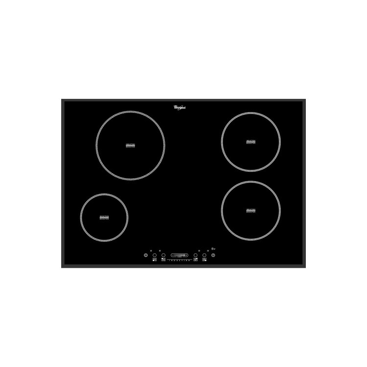 Whirlpool ACM813/BA 4 Zone Induction Electric Hob - Black
