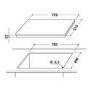 Whirlpool 77cm 4 Zone Induction Hob