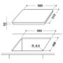 Whirlpool ACM928BA 60cm Flexi Zone Induction Hob Black