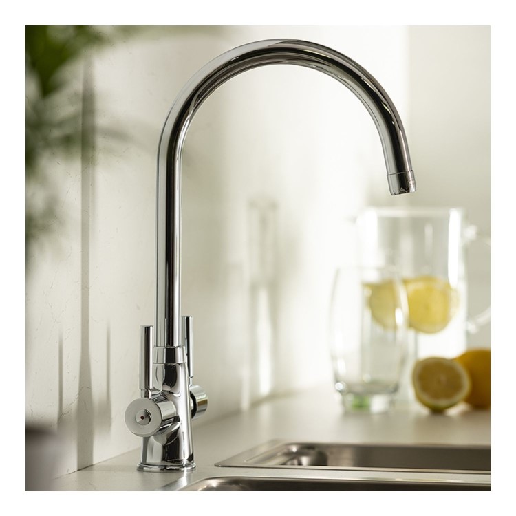 Davenport Monobloc Kitchen Mixer Tap - Chrome