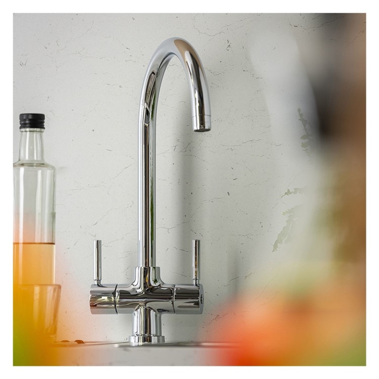 Davenport Monobloc Kitchen Mixer Tap - Chrome