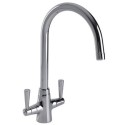 ACT2003 Abode Stamford Dual Lever Mixer Tap - Chrome