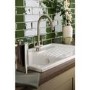 Abode Stamford Dual Lever Mixer Tap - Brushed Nickel