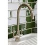 Abode Stamford Dual Lever Mixer Tap - Brushed Nickel
