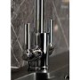 Abode Brolle Dual Lever Mixer Tap - Chrome