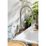 Abode Traditional Bridge Mixer Tap - Brushed Nickel