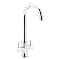Abode Marido Dual Lever Mixer Tap - Chrome