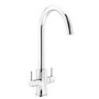 Abode Marido Dual Lever Mixer Tap - Chrome