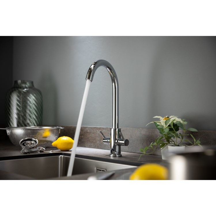 Abode Marido Dual Lever Mixer Tap - Chrome