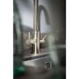 Abode Marido Dual Lever Mixer Tap - Brushed Nickel