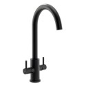 ACT3033 Abode Marido Dual Lever Mixer Tap - Matt Black