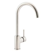 Abode Nico Single Lever Mixer Tap - Brushed Nickel