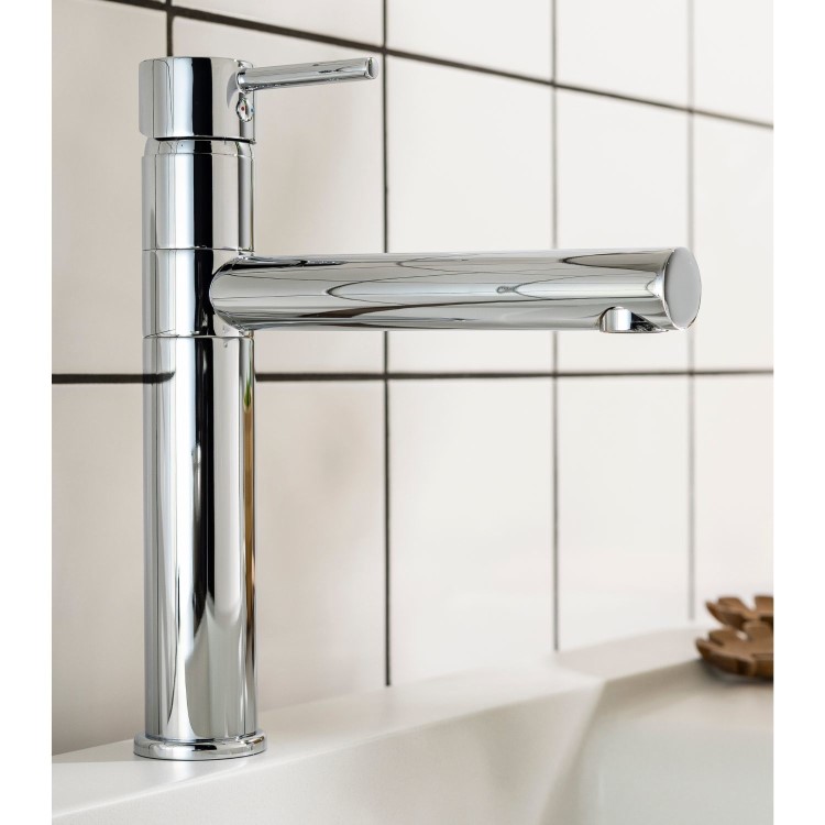 Abode Tower Single Lever Mixer Tap - Chrome