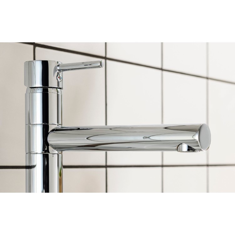 Abode Tower Single Lever Mixer Tap - Chrome
