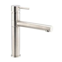 Abode Tower Single Lever Mixer Tap - Brushed Nickel