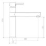 Abode Tower Single Lever Mixer Tap - Brushed Nickel