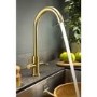Abode Marido Dual Lever Mixer Tap - Brushed Brass
