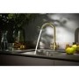 Abode Marido Dual Lever Mixer Tap - Brushed Brass