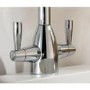 Abode Zermat Dual Lever Mixer Tap - Chrome