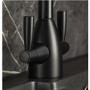Abode Zermat Dual Lever Mixer Tap - Matt Black