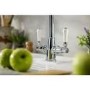 Abode Keswick Dual Lever Mixer Tap - Chrome