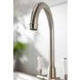 Abode Keswick Dual Lever Mixer Tap - Brushed Nickel