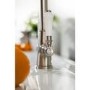 Abode Keswick Dual Lever Mixer Tap - Brushed Nickel